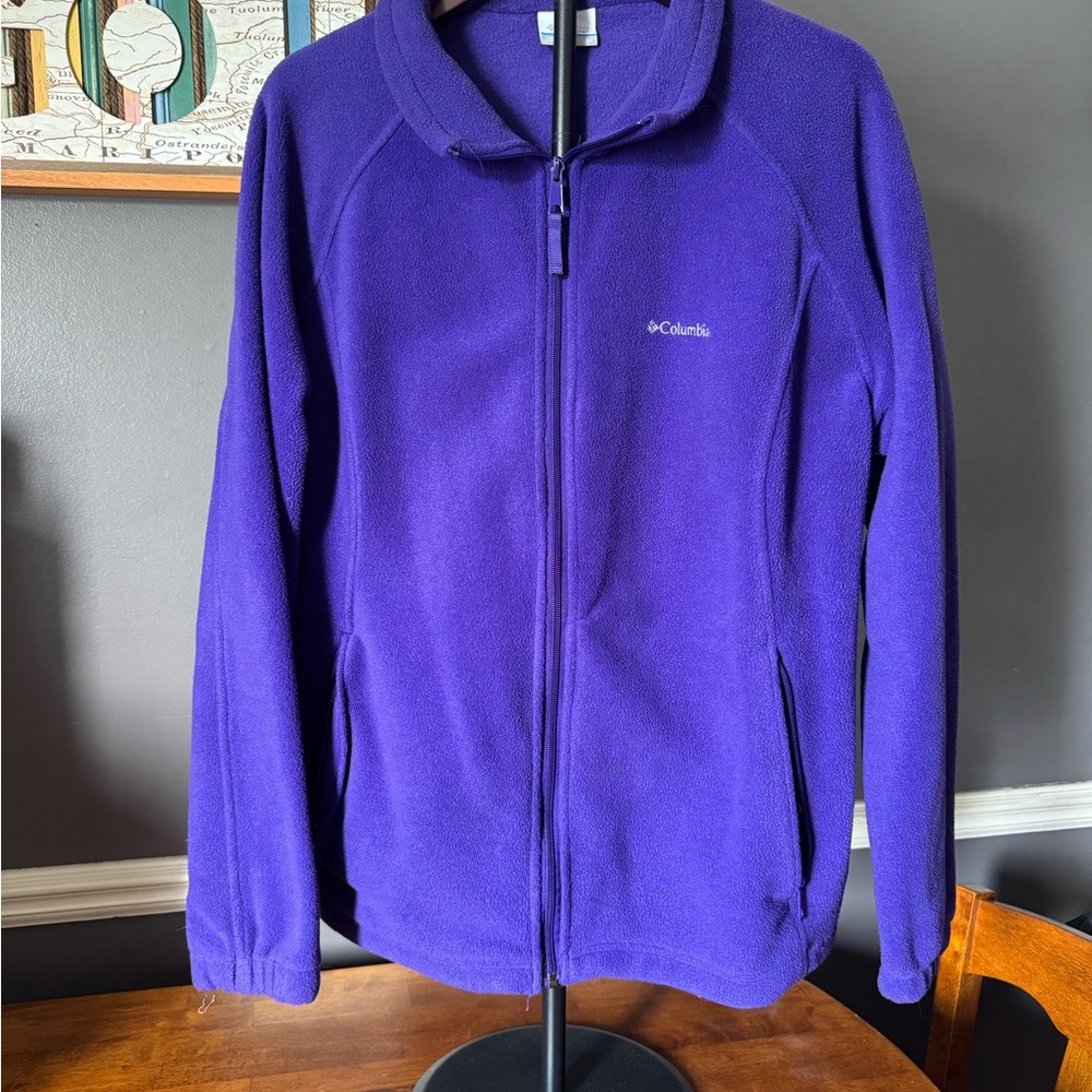 Columbia Purple Fleece Jacket